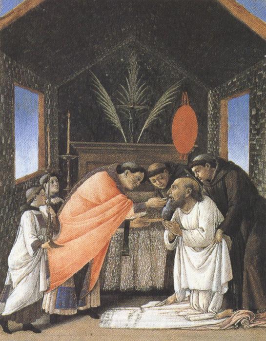 Sandro Botticelli The Last Communion of St jerome (mk36) oil painting image